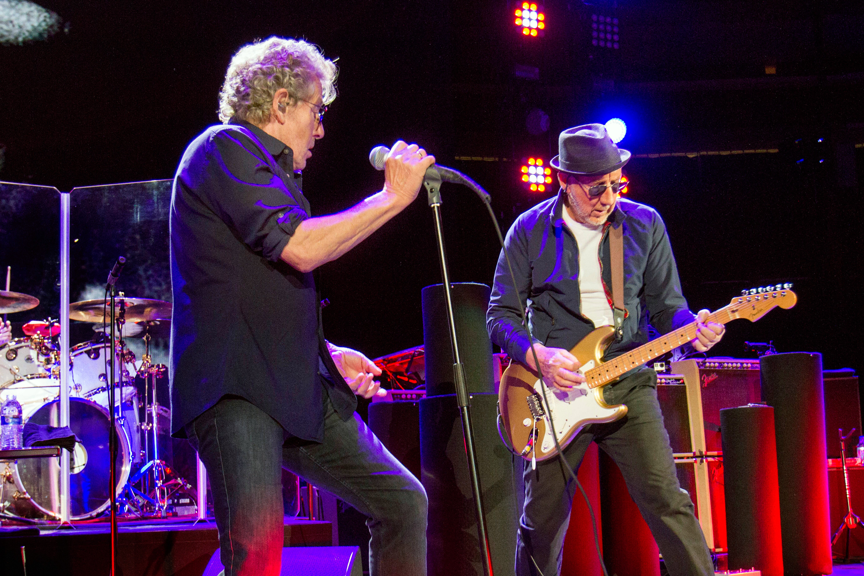 The Who Perform at The Prudential Center. in Newark, NY on March 19, 2016.