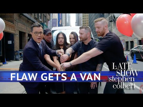Flaw and Stephen Colbert
